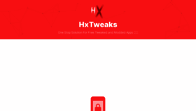 What Hxtweaks.com website looked like in 2023 (1 year ago)