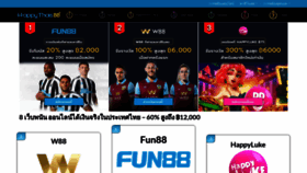 What Happythais.com website looked like in 2023 (This year)