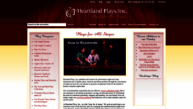 What Heartlandplays.com website looked like in 2023 (This year)