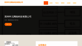 What Hnshenyuan.top website looked like in 2023 (This year)