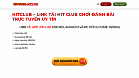 What Hitclub.finance website looked like in 2023 (1 year ago)