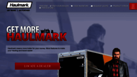 What Haulmark.com website looked like in 2023 (This year)