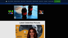 What Hawtcelebs.com website looked like in 2023 (This year)
