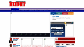 What Hudutgazetesi.com website looked like in 2023 (This year)