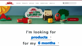 What Heinzforbaby.com.au website looked like in 2023 (This year)