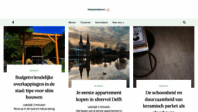 What Huizenentuinen.nl website looked like in 2023 (This year)