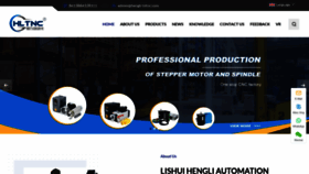 What Hlt-cnc.com website looked like in 2023 (This year)