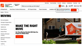 What Hdmoving.com website looked like in 2023 (This year)