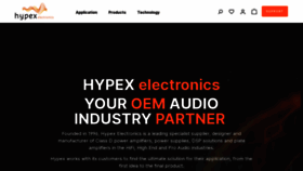 What Hypex.nl website looked like in 2023 (2 years ago)