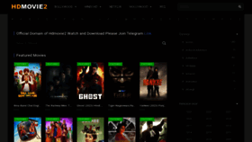 What Hdmovie2.boo website looked like in 2023 (This year)