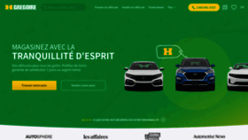What Hgregoire.com website looked like in 2023 (This year)