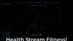 What Healthstreamfitness.com.au website looked like in 2023 (This year)