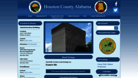 What Houstoncountyal.gov website looked like in 2023 (This year)