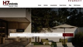 What H7imoveis.com.br website looked like in 2023 (1 year ago)