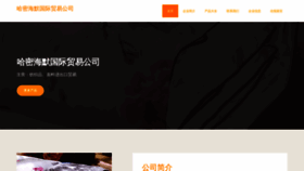 What Hmvohqb.cn website looked like in 2023 (This year)