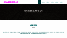 What Hzzee.cn website looked like in 2023 (This year)