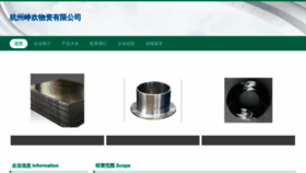 What Hzzep.cn website looked like in 2023 (This year)