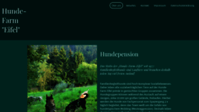 What Hundefarm-eifel.de website looked like in 2023 (This year)