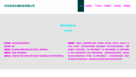 What Hblichi.cn website looked like in 2023 (This year)