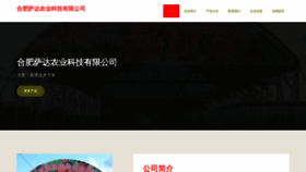 What Hcosada.cn website looked like in 2023 (This year)