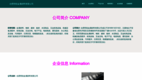 What Hfmingrui.cn website looked like in 2023 (This year)