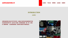 What Hfshengye.cn website looked like in 2023 (This year)