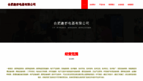 What Hfqsudm.cn website looked like in 2023 (This year)