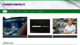 What Hhm365.cn website looked like in 2023 (This year)