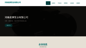 What Hnlvpai.cn website looked like in 2023 (This year)