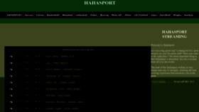 What Hahasport.eu website looked like in 2023 (This year)