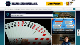 What Hollandskroondagblad.nl website looked like in 2023 (This year)