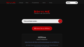 What Hdfilme.taxi website looked like in 2023 (This year)