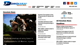 What Honolulunews.net website looked like in 2023 (This year)