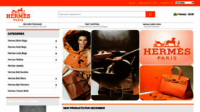 What Hermesoutlets.com website looked like in 2023 (This year)