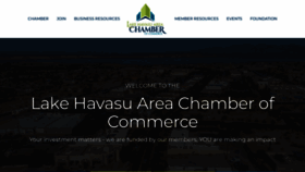What Havasuchamber.com website looked like in 2023 (This year)