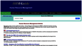 What Hrmguide.net website looked like in 2023 (This year)