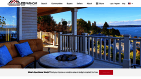 What Homesbystrand.com website looked like in 2023 (This year)
