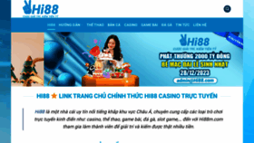 What Hi88m.com website looked like in 2023 (This year)