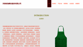 What Henangaojia.com website looks like in 2024 