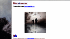 What Historyofcuba.com website looks like in 2024 