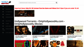 What Hollywoodtorrents.online website looks like in 2024 