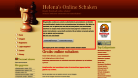 What Helena-schaken.nl website looks like in 2024 