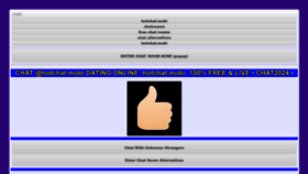 What Hotchat.mobi website looks like in 2024 