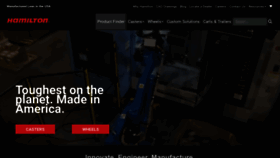 What Hamiltoncaster.com website looked like in 2024 (1 year ago)