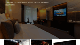 What Hoteltelevision.co.in website looks like in 2024 