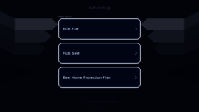 What Hdb.com.sg website looks like in 2024 