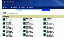 What Haifengzhaopin.com website looks like in 2024 