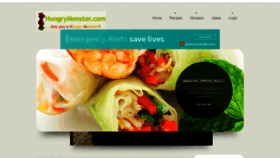 What Hungrymonster.com website looks like in 2024 