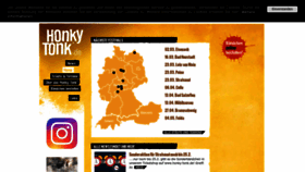 What Honky-tonk.de website looks like in 2024 