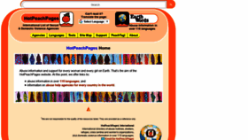 What Hotpeachpages.net website looked like in 2024 (1 year ago)